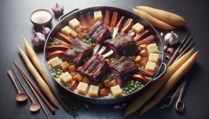 Receita Costela de Gado de Panela com Aipim: Sabor Brasileiro e Fácil